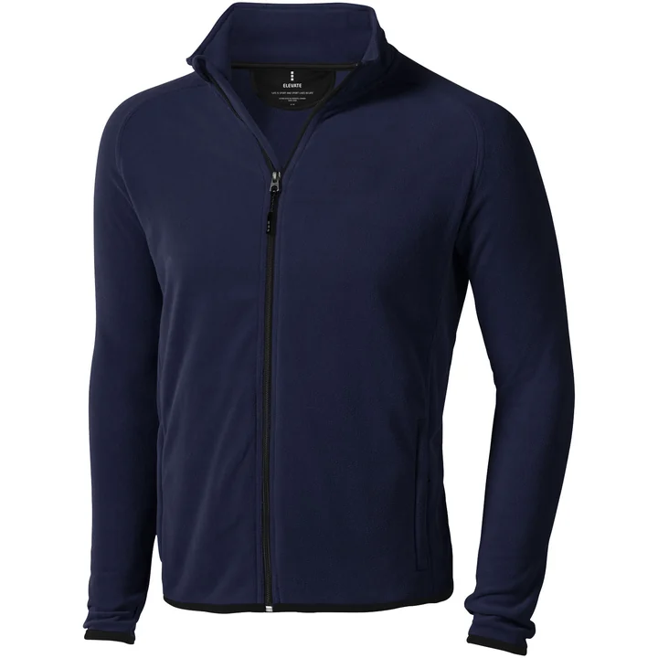 Veste micro-polaire full zip homme Brossard — Bleu M