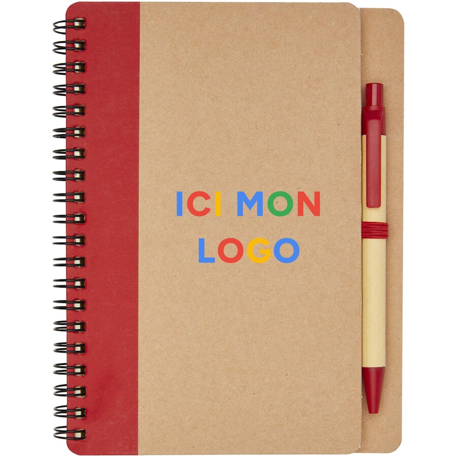 Carnet de notes recyclé avec stylo Priestly
