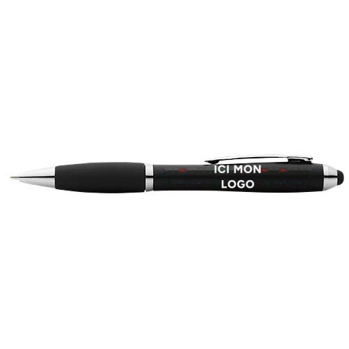 Stylo stylet coloré avec grip noir Nash (encre bleue)
