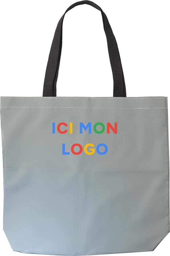 Sac shopping Jordyn | Polyester 100D | Réfléchissant | Longues anses