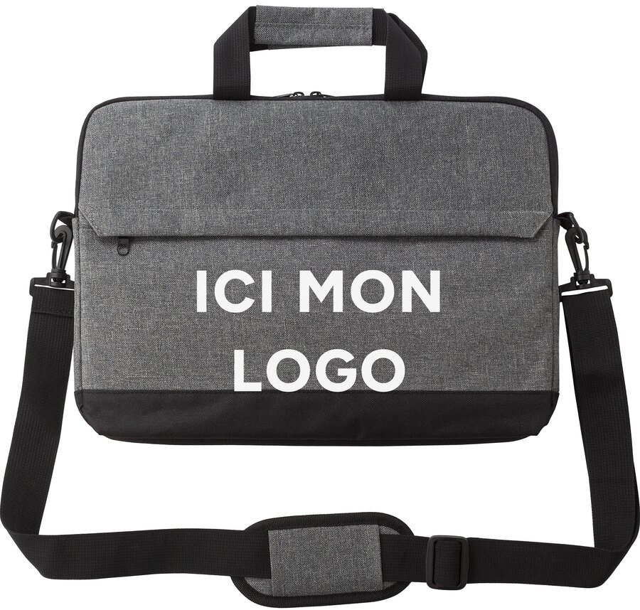 Sacoche pour ordinateur portable | Polyester 600D | 15 pouces | Bicolore