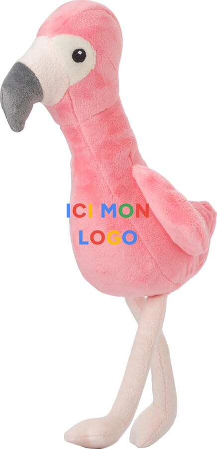 Flamant rose en peluche Alicia | 18 cm