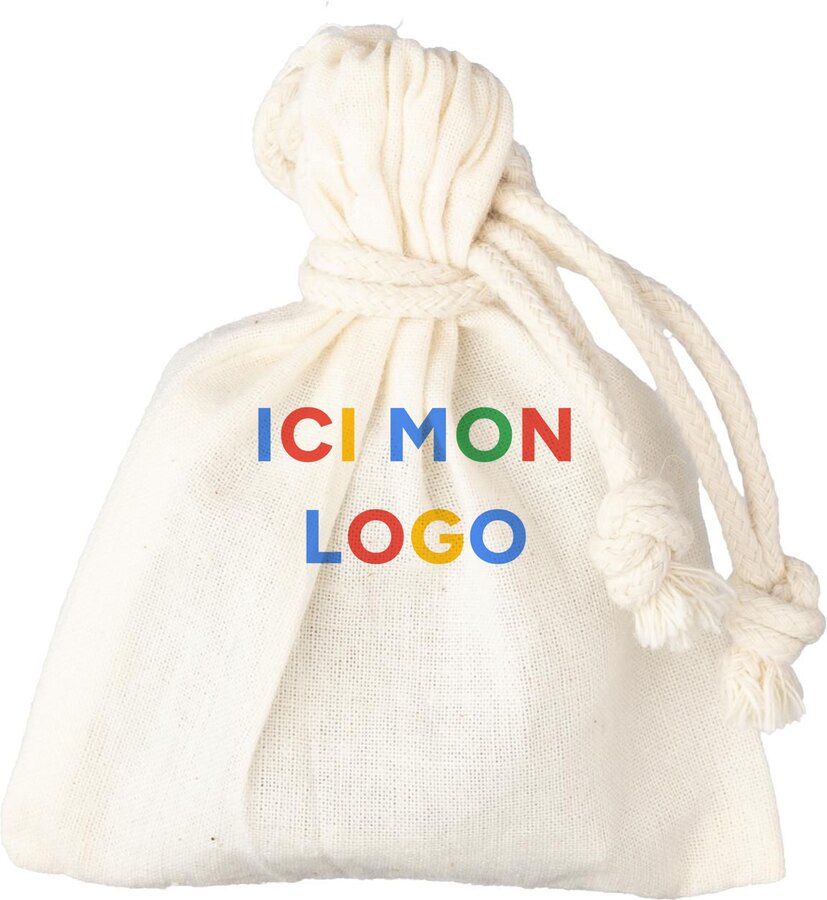 Glaçons en pierre Jens | 4 pcs | Pochette en coton