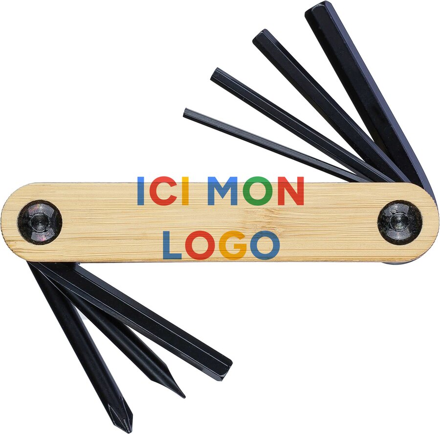 Kit de réparation vélo Edna | 7 pièces | Bambou