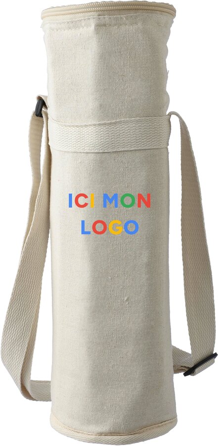 Sac isotherme pour bouteille Eugene | Coton | 1,5 l