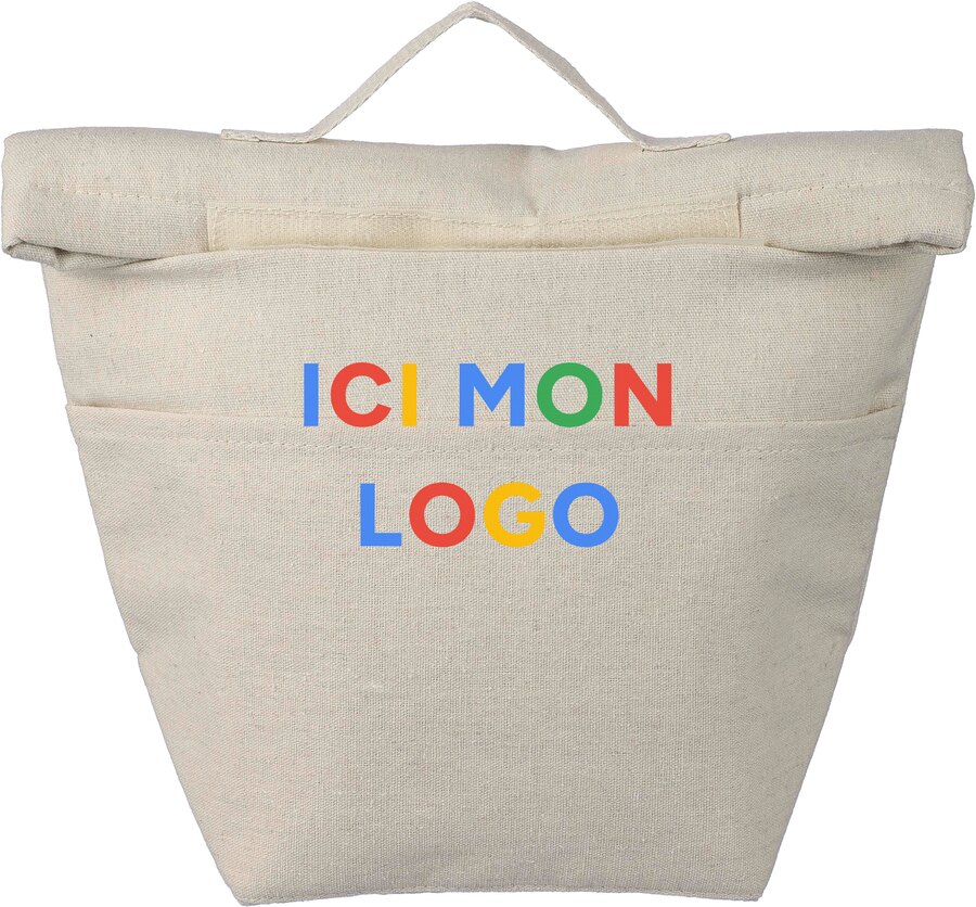 Sac isotherme Faith | Coton 220 g/m² | Rabat roulé