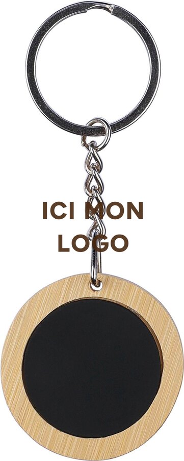 Porte-clés Gene | Bambou | Rond