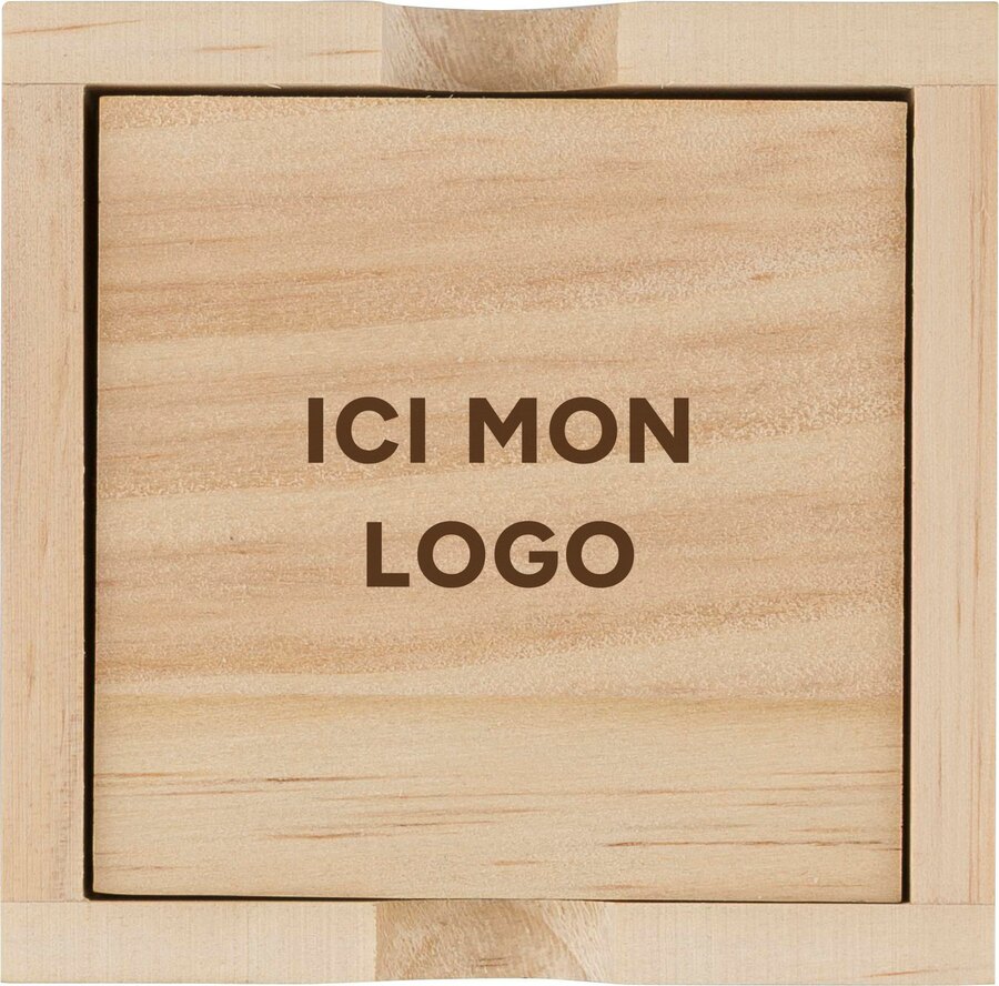 Set de mini-sudoku Kenza | Bois de pin