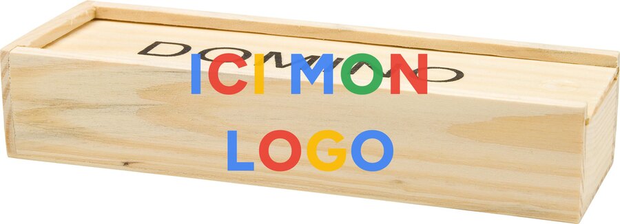 Jeu de dominos Enid | Bois