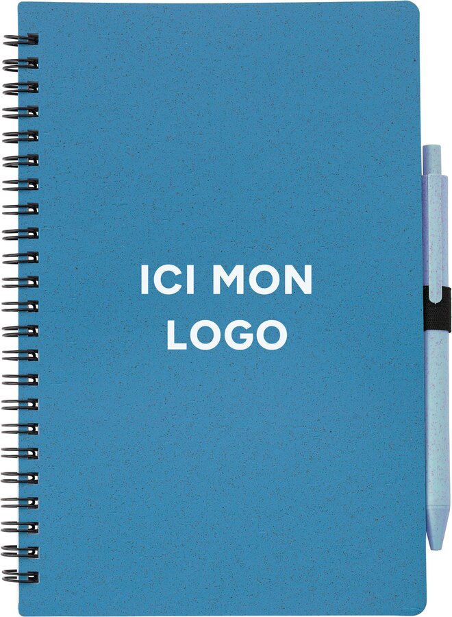 Carnet Massimo | Paille de blé | A5 | Ligné