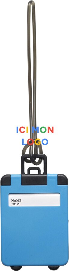 Étiquette bagage Jenson | Plastique | Forme trolley