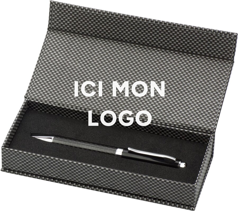 Stylo bille Lindsey | Fibre de carbone