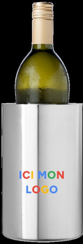 Seau à vin Cielo à double paroi en acier inoxydable