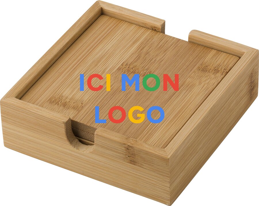 Set de sous-verres Archer | Bambou | 4 pièces