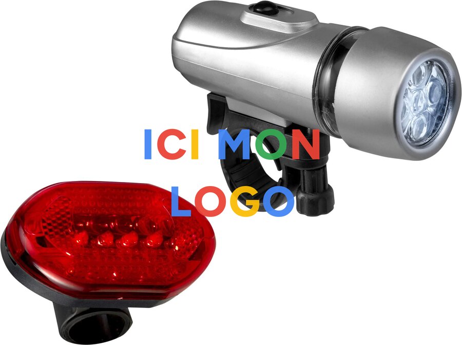 Éclairages de vélo Jordy | Ensemble | LED