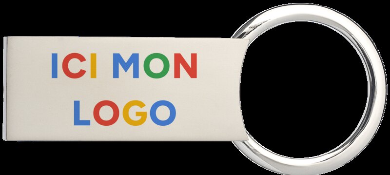 Porte-clés rectangulaire Omar