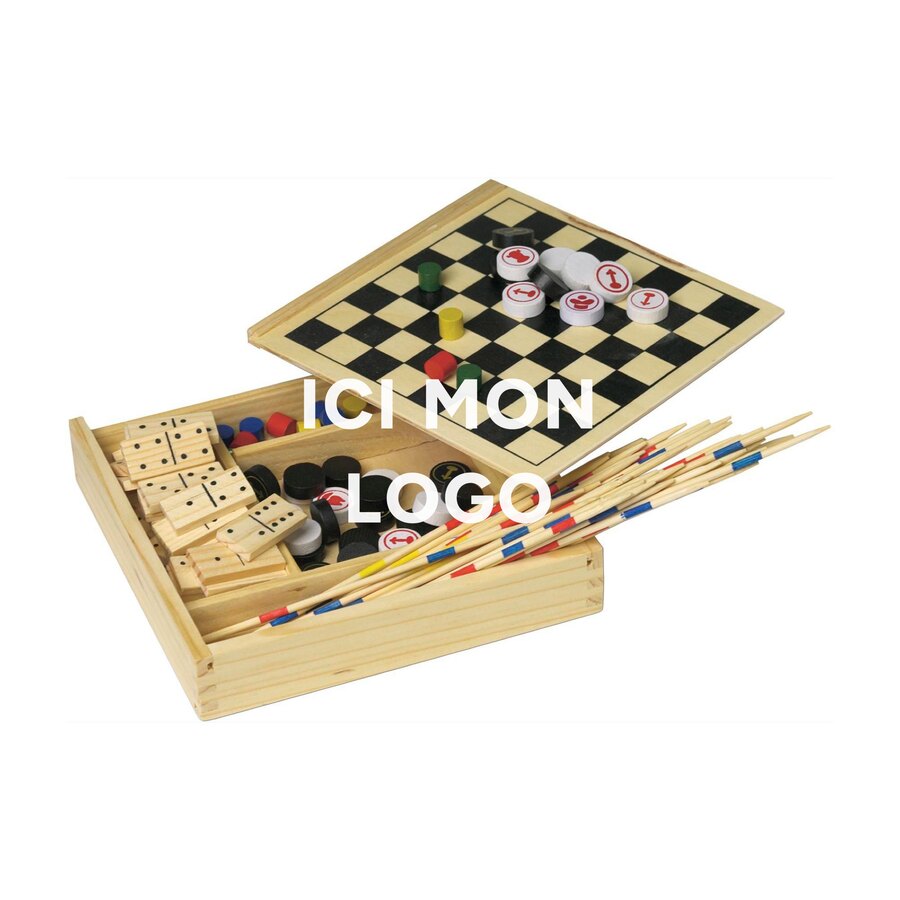 Set de jeux Cherie | Bois | 5-en-1