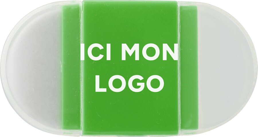 Taille-crayon et gomme Pauline | 2-en-1