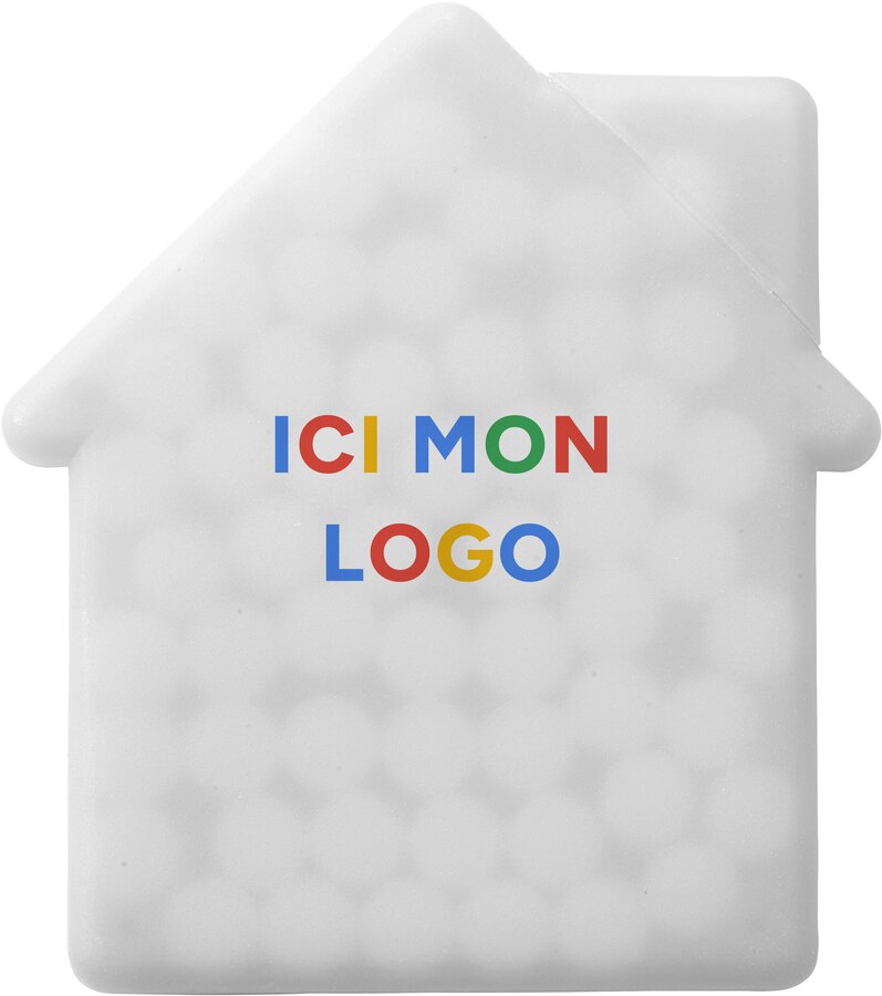 Carte de menthe Jaya | Plastique | Forme de maison | 6,5 g
