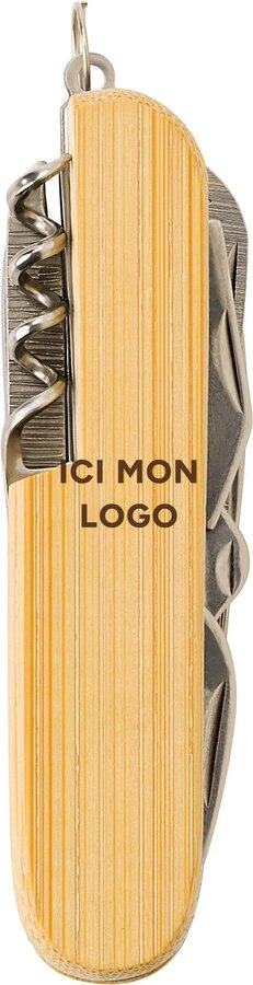 Couteau de poche Phoebe | Bambou | 9 pièces