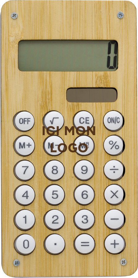Calculatrice Thomas | Bambou | Solaire