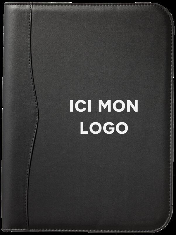 Conférencier A4 zippé Ebony