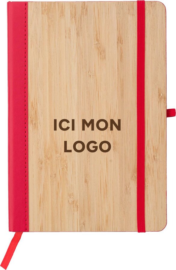 Carnet de notes Dorita | Couverture bambou | A5 | Ligné