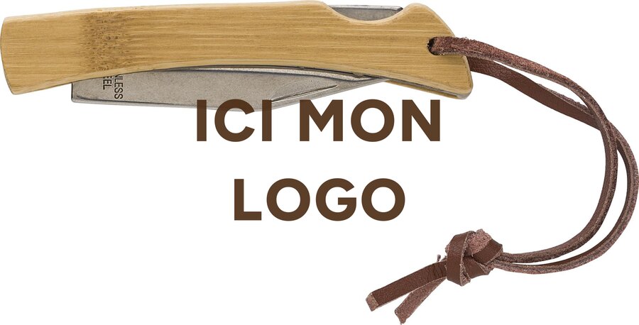 Couteau pliable Beckett | Bambou