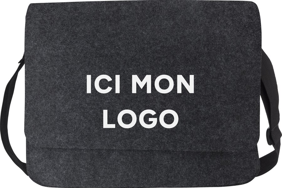 Sac pour ordinateur portable Layla | Feutre | 15 pouces | Fermeture velcro