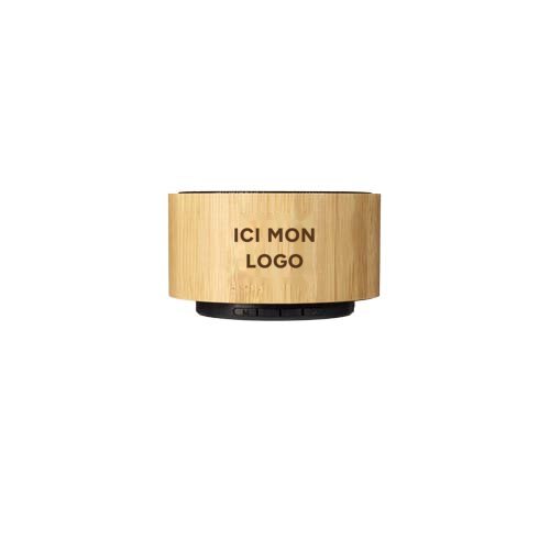 Haut-parleur Bluetooth® en bambou Cosmos