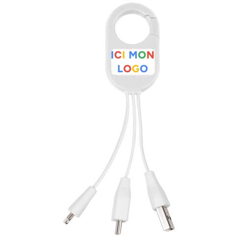 Câble de recharge 3-en-1 Troop