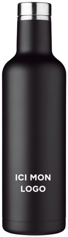Bouteille Pinto avec isolation par le vide et couche de cuivre 750ml