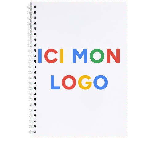 Cahier Desk-Mate® à spirales A5 avec couverture PP