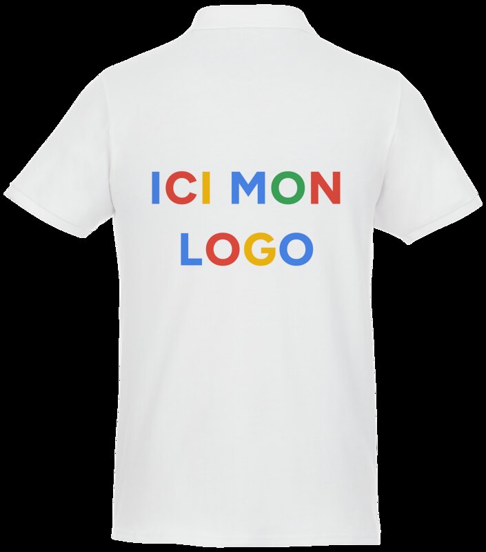 Polo bio recyclé manches courtes homme Beryl