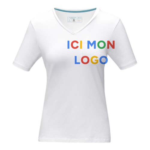 T-shirt bio manches courtes femme Kawartha