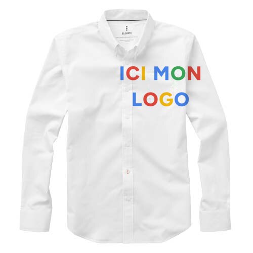 Chemise oxford manches longues homme de 142 g/m² Vaillant