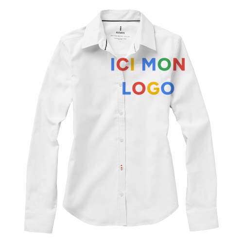 Chemise oxford manches longues femme de 142 g/m² Vaillant