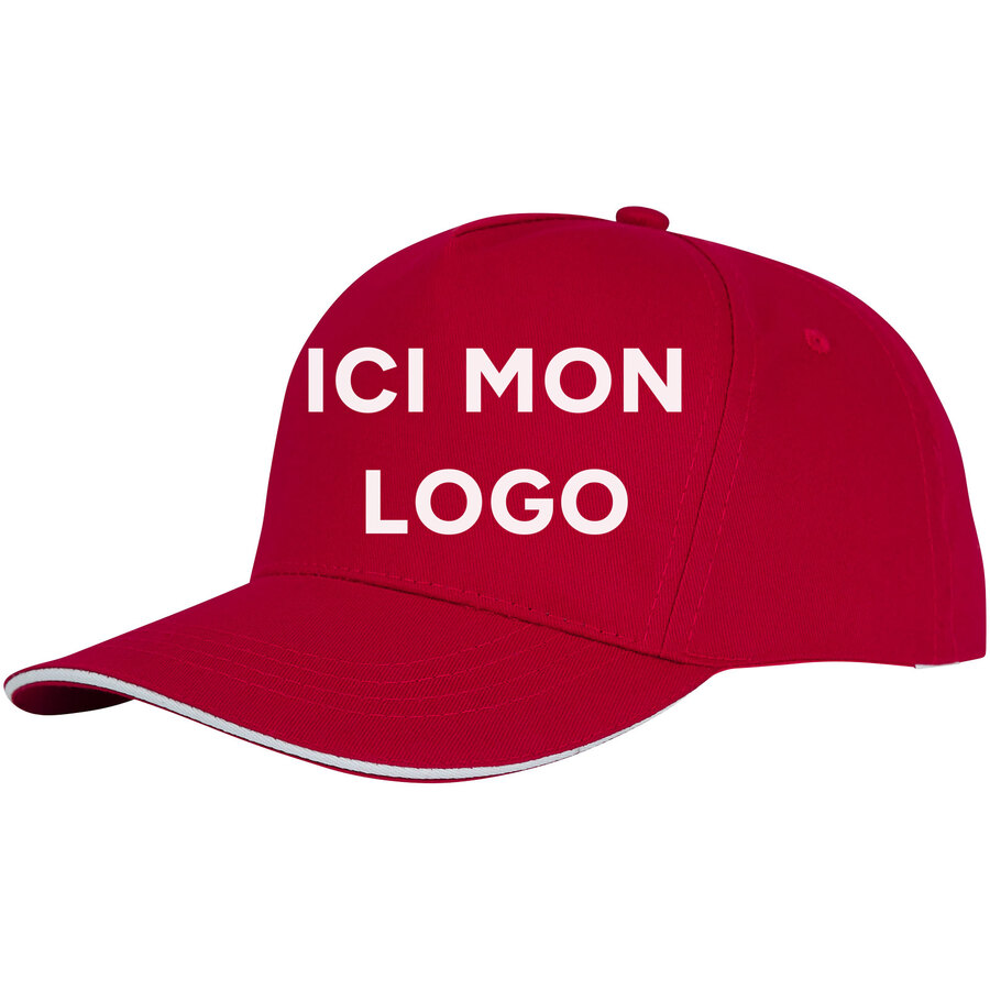 Casquette sandwich de 175 g/m² Ceto 5 panneaux