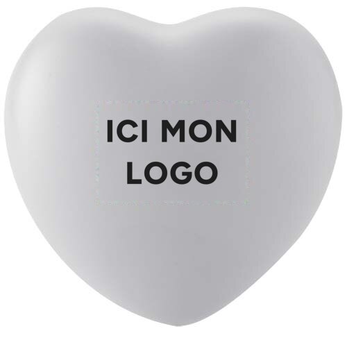 Coeur mousse anti-stress