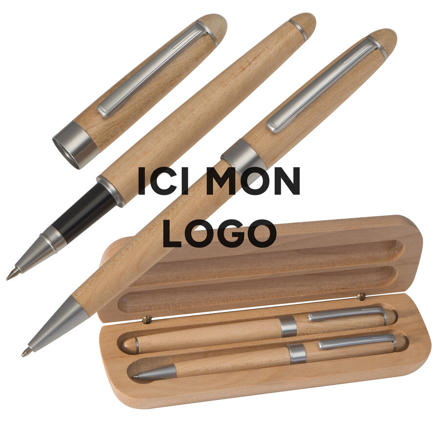 Set décriture en bois Rambin
