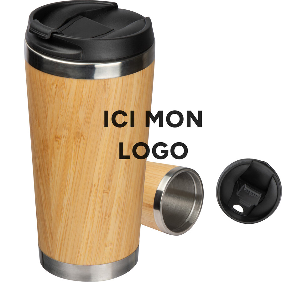 Gobelet en acier inoxydable Bamboogarden