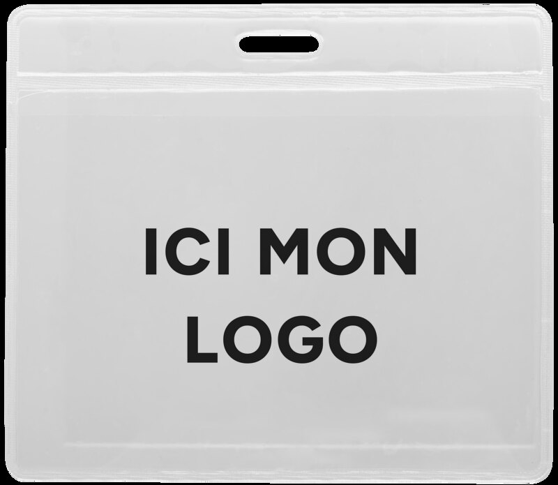 Porte-badge transparent Serge