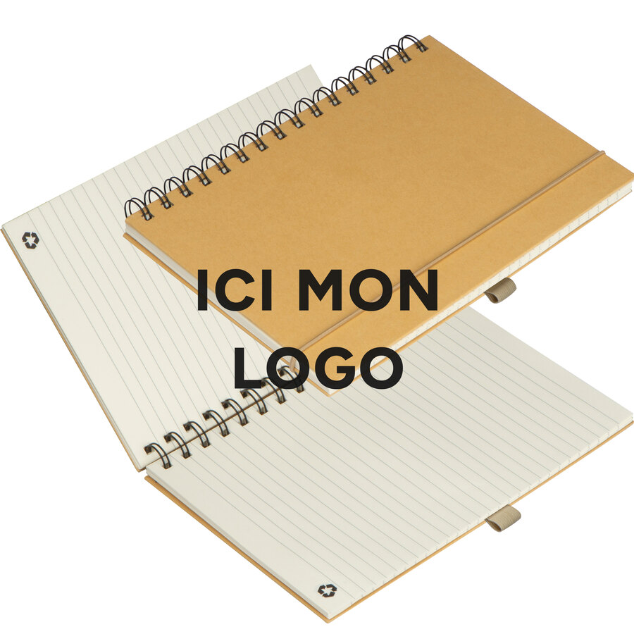 Carnet de notes en carton Silkeborg