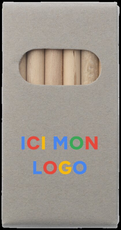 Set de 6 crayons de couleur Ayola