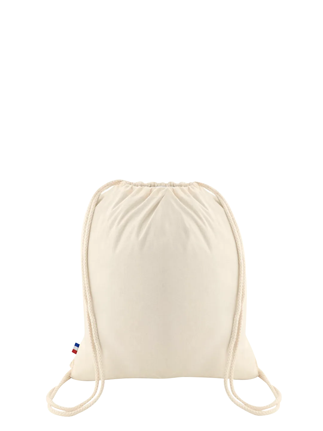 Sac à dos cordelettes coton 150 g/m² – confectionné en France