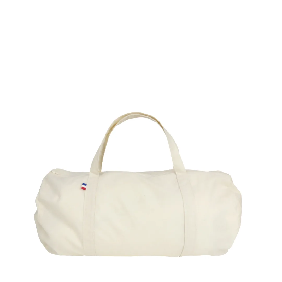 Sac de sport polochon coton 240 g/m² – confectionné en France