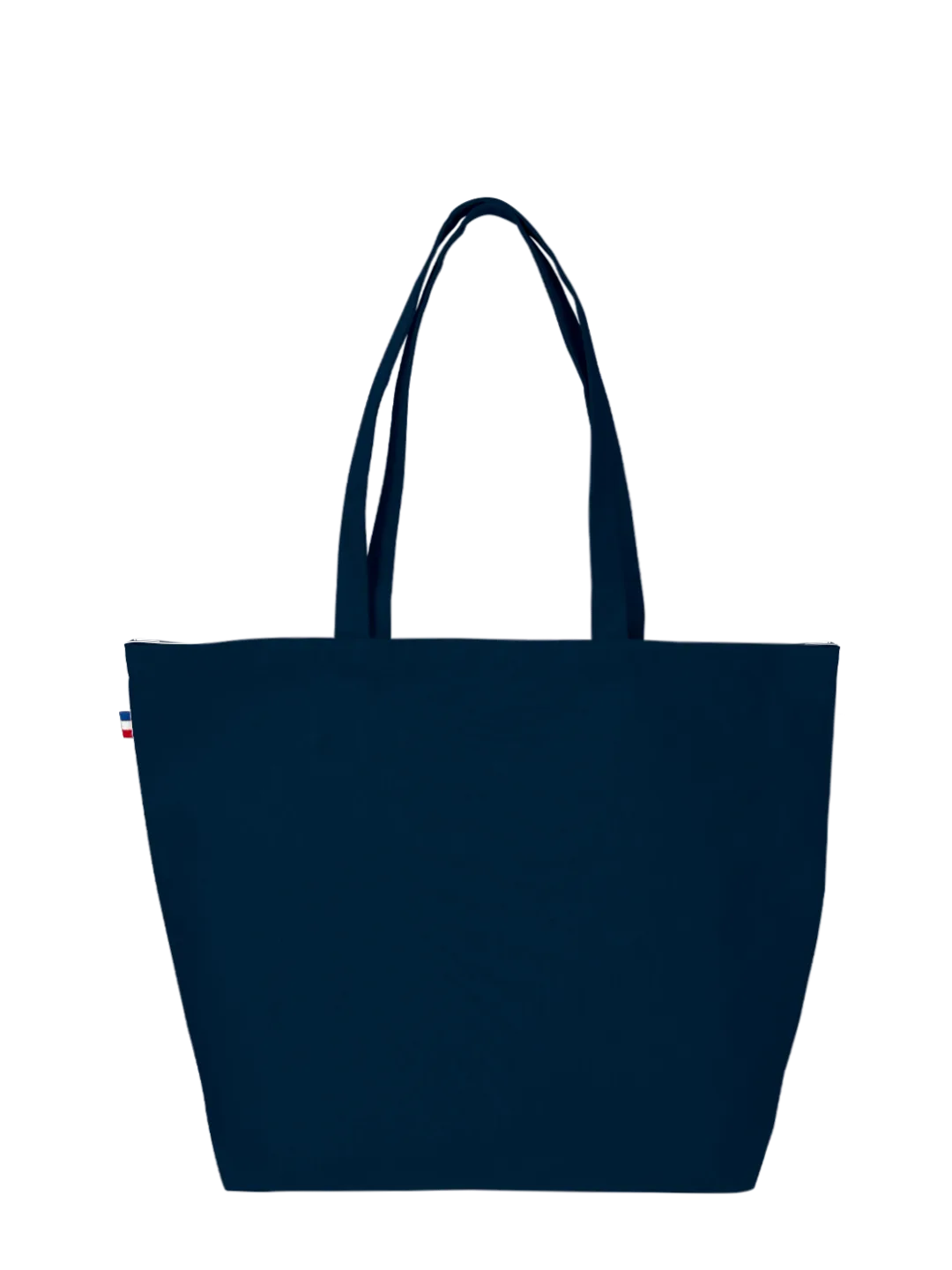 Sac de plage coton 240 g/m² à soufflet – confectionné en France