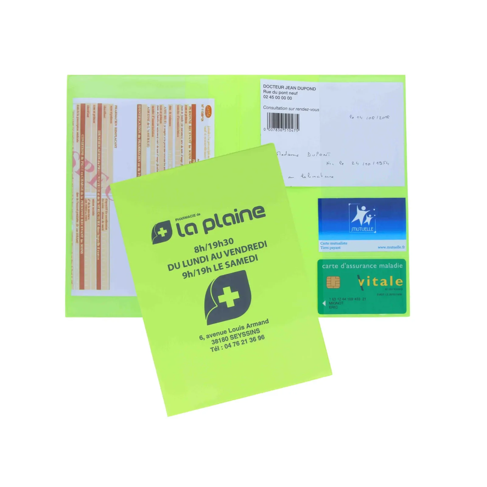Dossier Santé 2 cartes Vitale