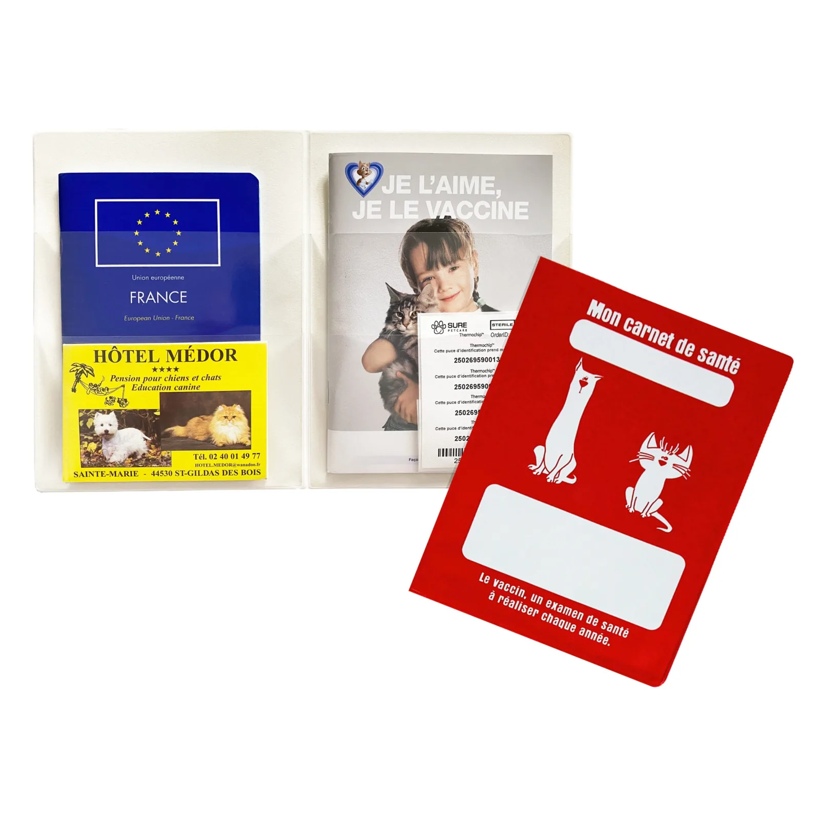 Couverture Carnet de Santé Animaux