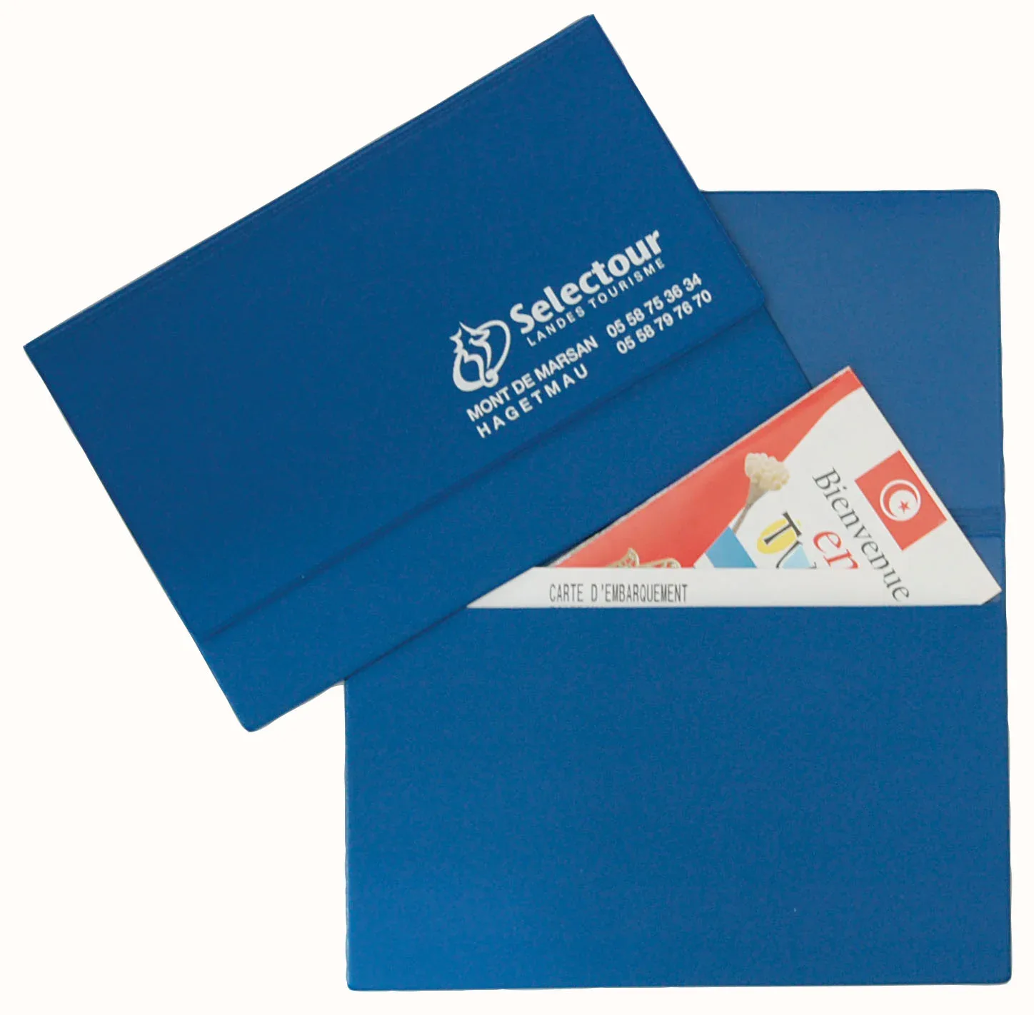 Pochette Voyage "TOURISME" 1 poche